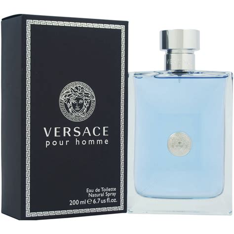 versace black perfume hombre|versace pour homme 200 ml.